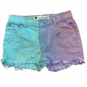 Hand dyed shorts